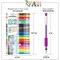 Color Gel Pens, 24 Gel Pens, Gel Pens for Kids,Pen Sets for Girls for Spirograph